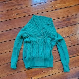 Green sweater